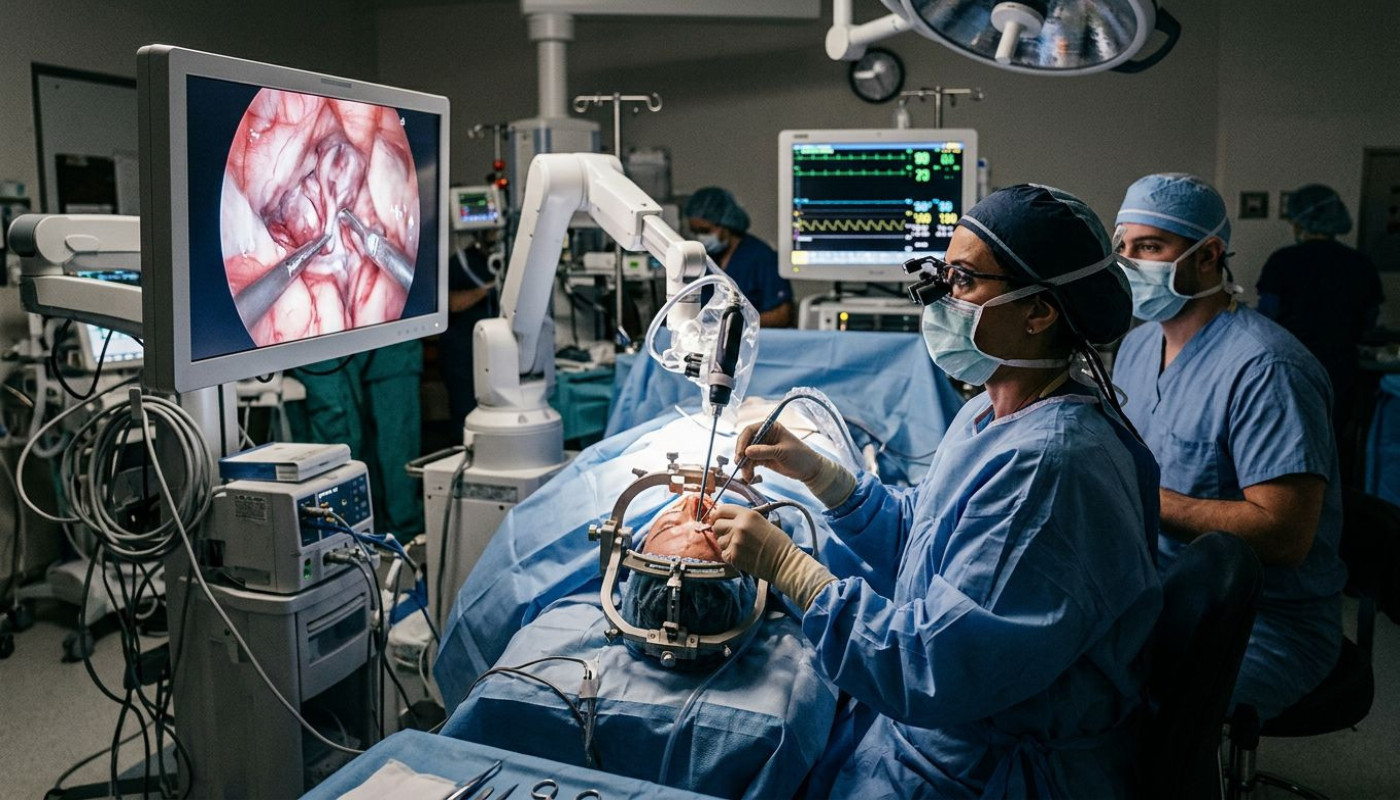 Chirurgie mini-invasive : vers un nouveau standard en neurochirurgie ?